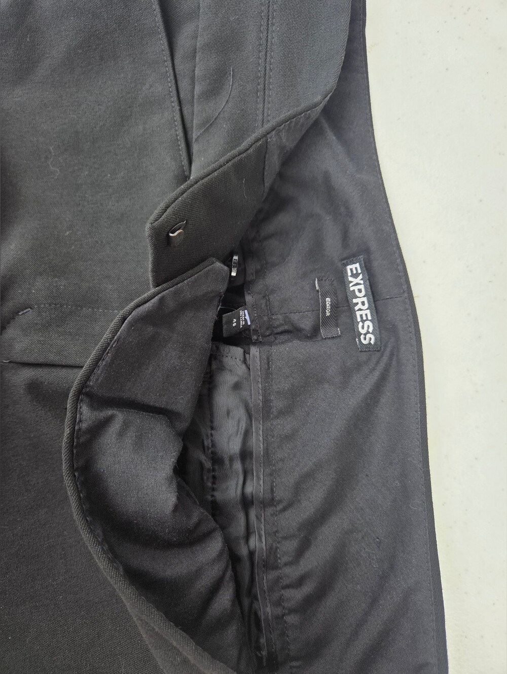 Women's Black Pants - Picture 3 of 3